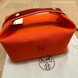 Hermes Bride-a-Brac case, Orange color, large model GM 27*17cm